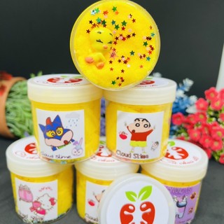 Slime Mây shop Cà Chua Đỏ, I Love Chuối 120ml