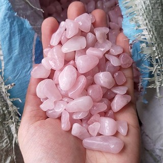 Thạch anh vụn hồng tự nhiên