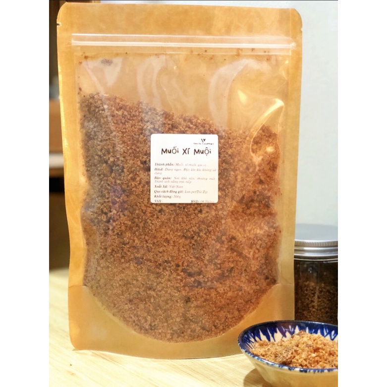 Muối ô mai xí muội loại 200gr túi zip Viet FoodMart
