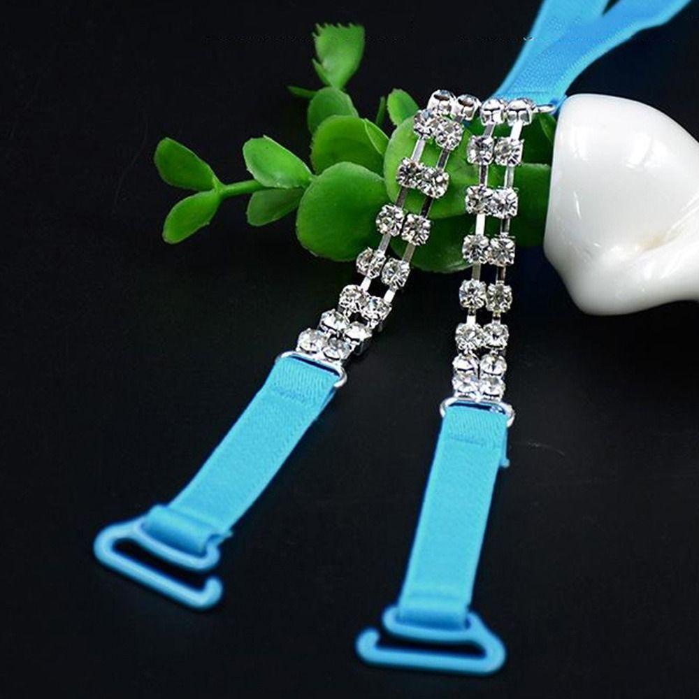 LOMBARD Dây Đeo Vai Bằng Polyester Đính Kim Cương Chống Trượt Thay Thế Cho Áo Ngực