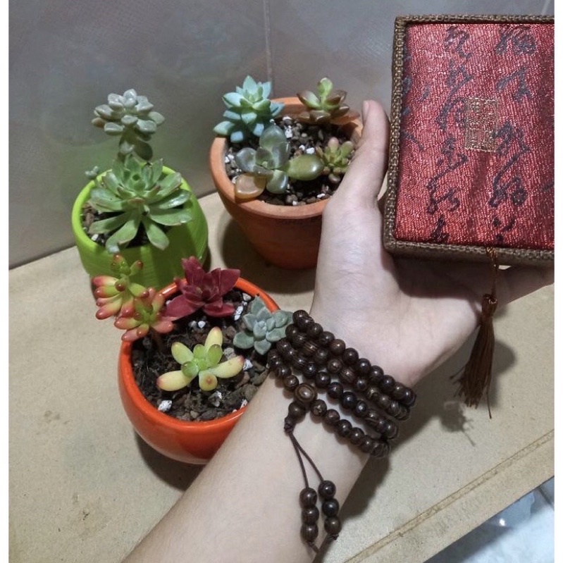 Vòng trầm hương 108 hạt, 100% tự nhiên.Hảiduyshop