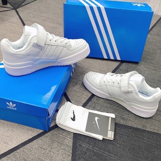 [Ảnh Thật+Fullbox+Bill] Giày Thể Thao Das Forum All White Quai Dán