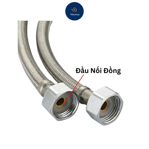 Dây Dẫn Nước Nóng Lạnh Cho Vòi Sen Phòng Tắm, Vòi Nhà Bếp - Yoboshop