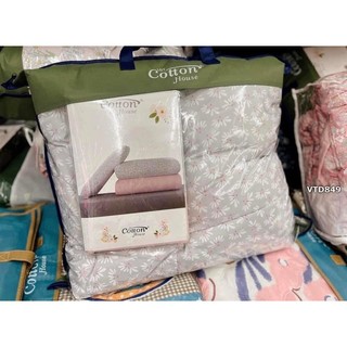 (order) Drap trải giường cotton house thái lan