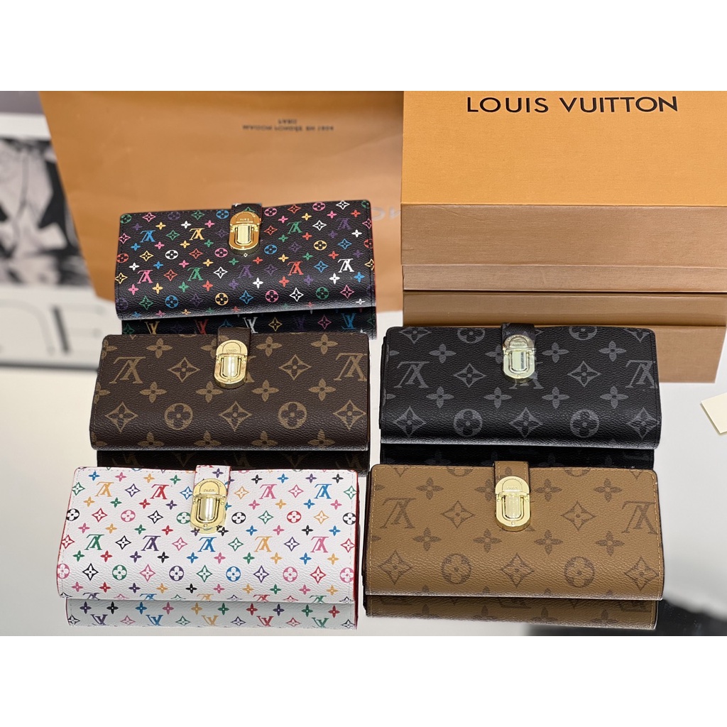 Ví cài khóa W266-19 FULLBOX HÃNG, THẺ CARD ĐẦY ĐỦ