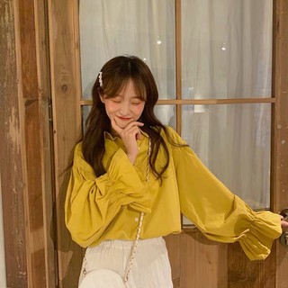 [ORDER] Áo tím tay bồng vintage