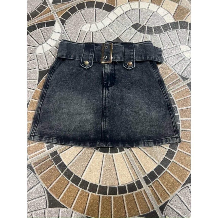 Chân váy bò ô.ze về hàng xịn đét Kèm ảnh thật siêu nét.