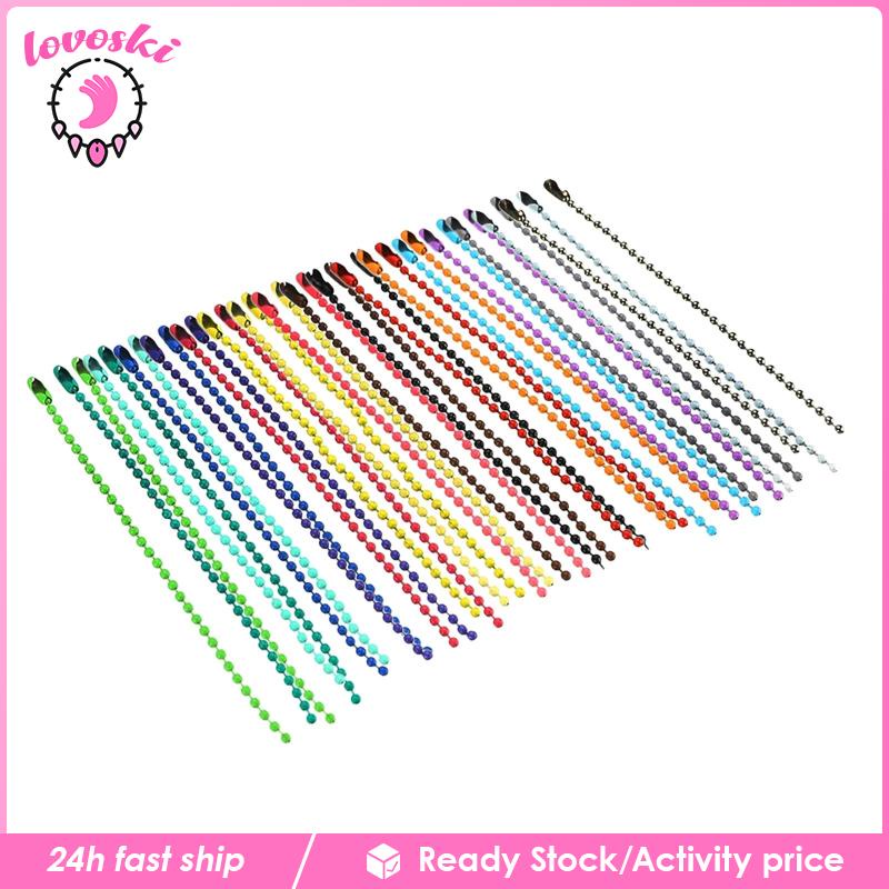 Set 100 Hạt Cườm Xỏ Lỗ Dùng Để Làm Trang Sức Thủ Công