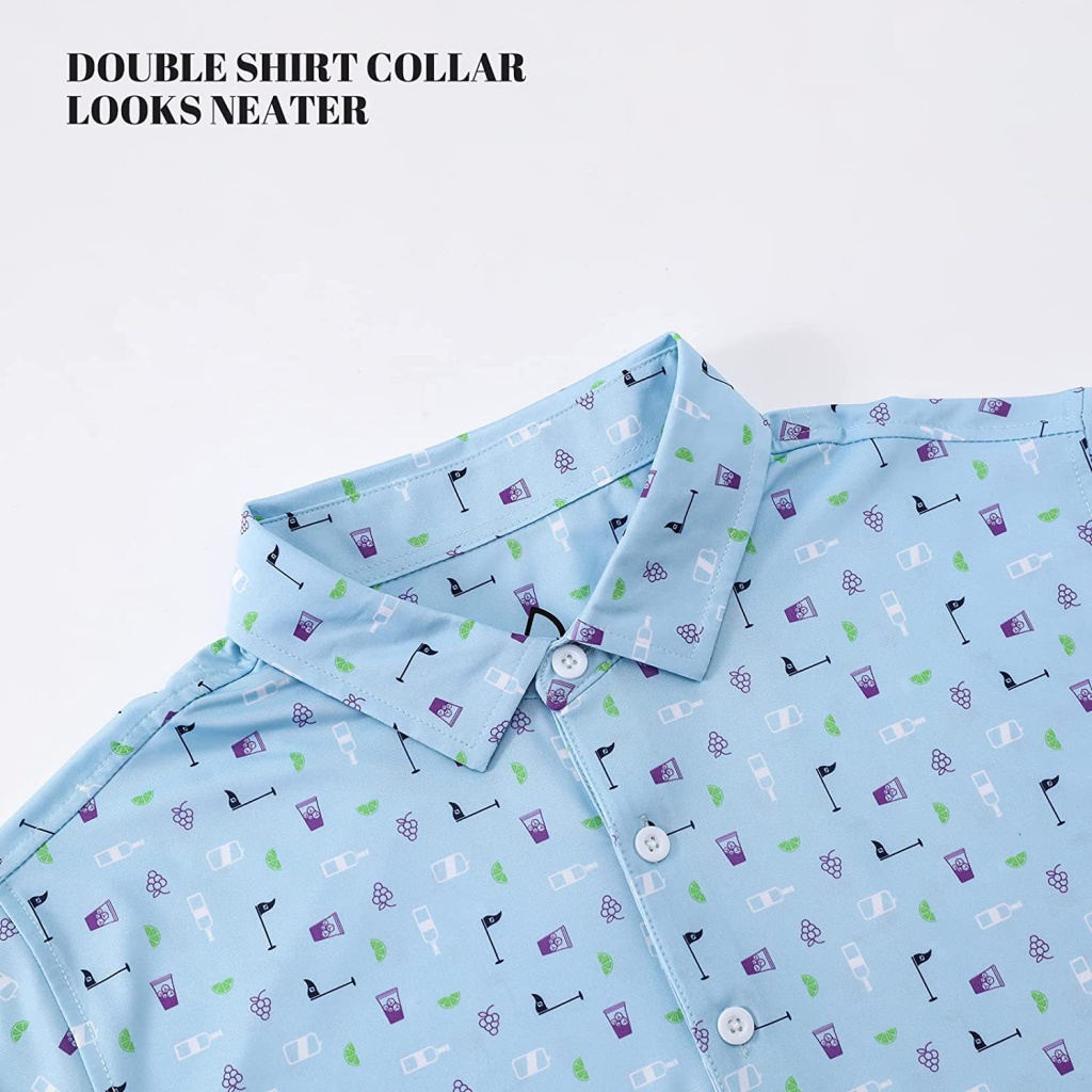 Áo polo Tay Ngắn Có Cổ Thoáng Khí Phong Cách Thể Thao Thời Trang Cho Nam