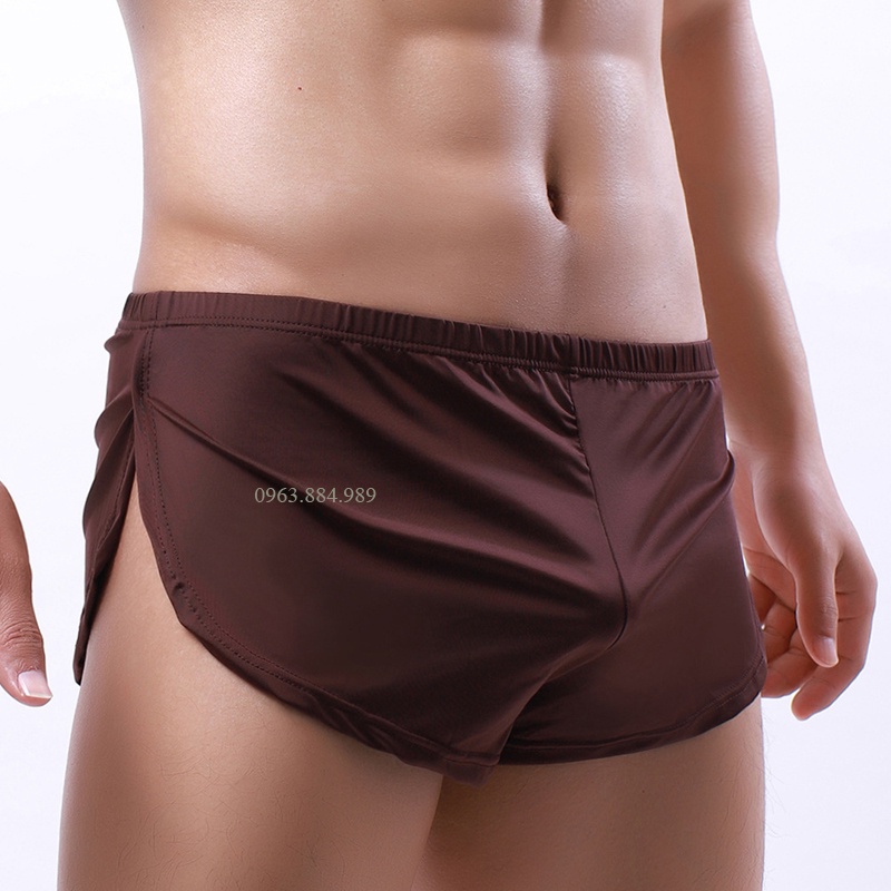 Quần  ngủ cho anh em SX.01 chất thun lạnh thiết kế xẻ tà cao, thoải mái cho anh em khi ngủ