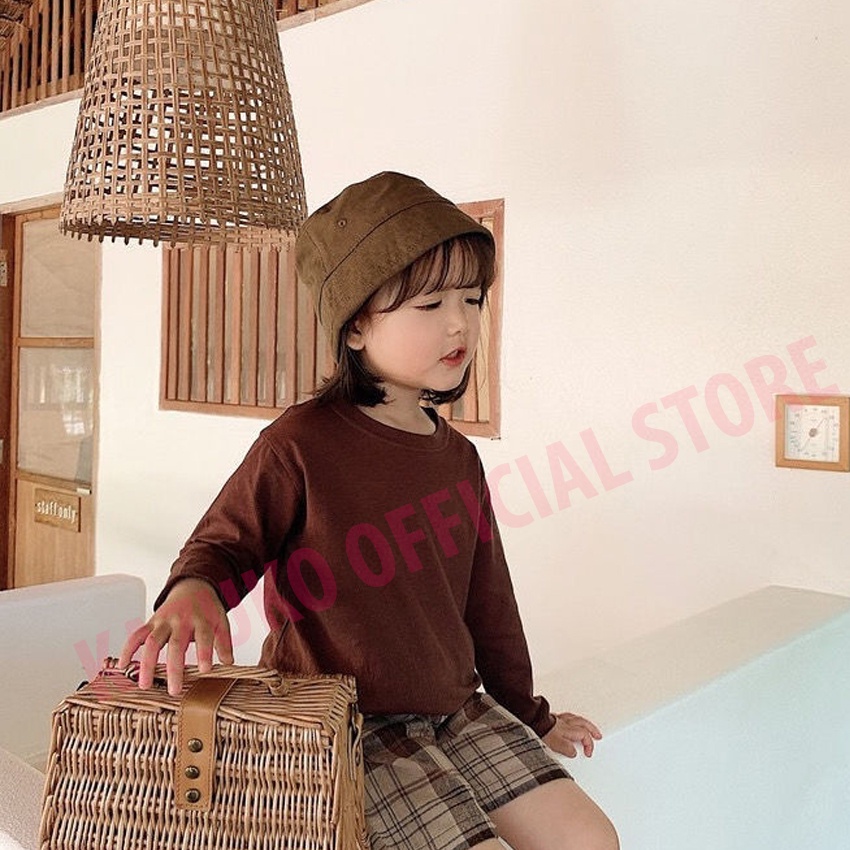 Mũ trẻ em, mũ cho bé gái, mũ cho bé trai, mũ bucket cho bé phong cách Nhật Bản - MU03