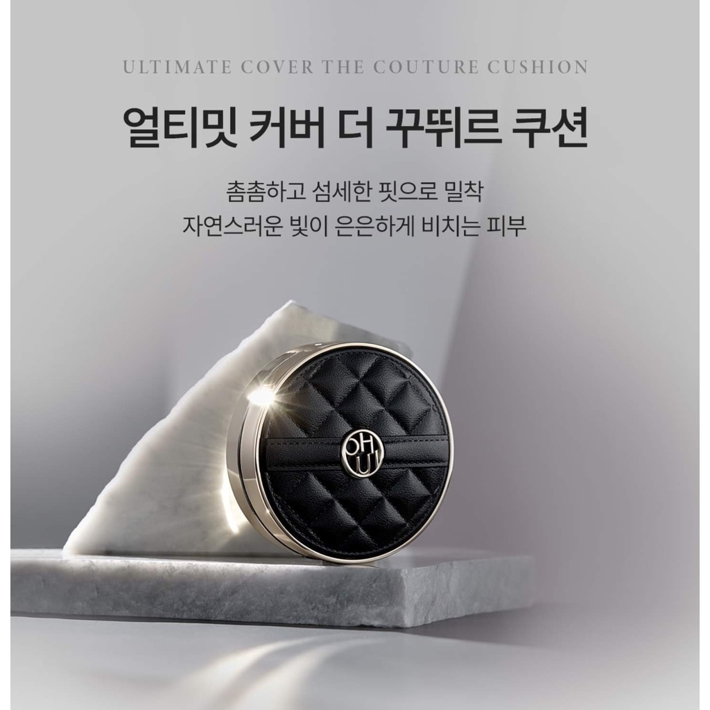 Phấn nước căng bóng che phủ cao Ohui Ultimate Cover The Couture Cushion