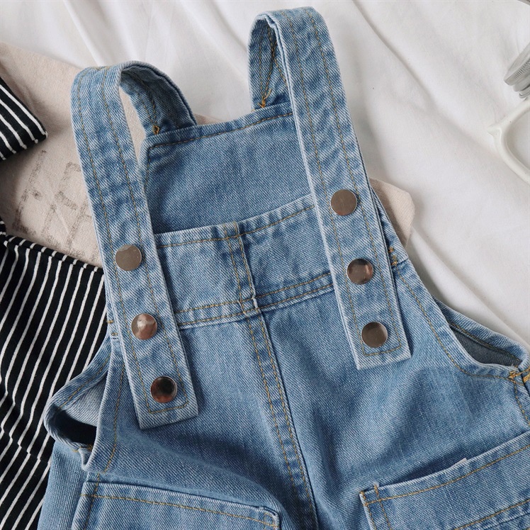 Quần Yếm Jean Thời Trang Cao Cấp Hot Nhất 2023 Dành Cho Bé Trai Bé Gái Hàng Quảng Châu