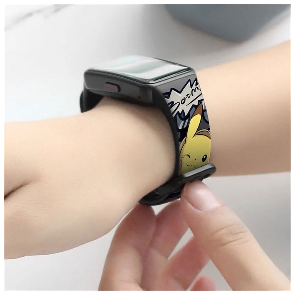 Dây Đeo Silicone Mềm Thay Thế Cho Đồng Hồ Thông Minh Huawei Band 7