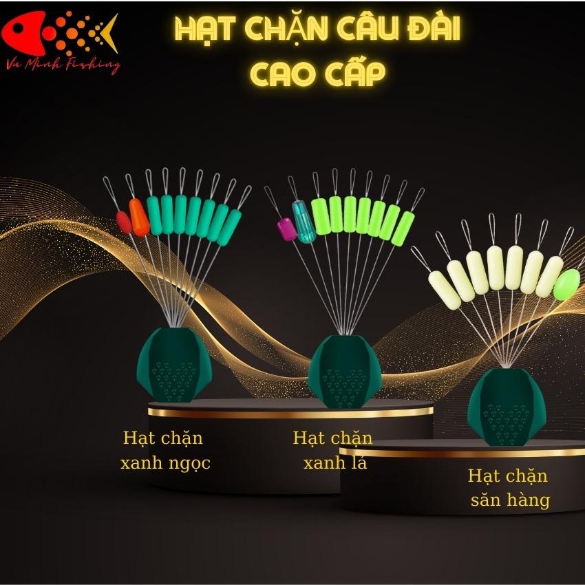 Hạt chặn phao Silicon Trong suốt hạt chặn phao câu đài cao cấp