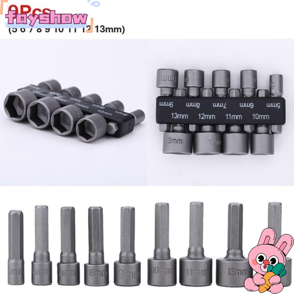 Set 9 Mũi Khoan Lục Giác 5mm-13mm Chuyên Dụng