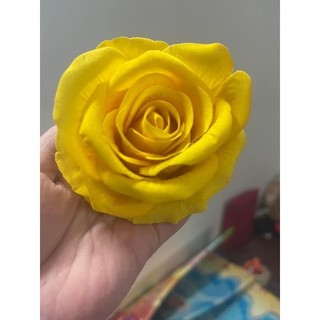 Hồng nhung 1 bông rời trang trí