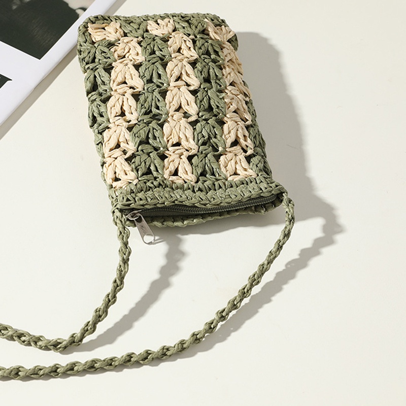 Túi cói mini Bằng Rơm Thời Trang Sành Điệu Cho Nữ