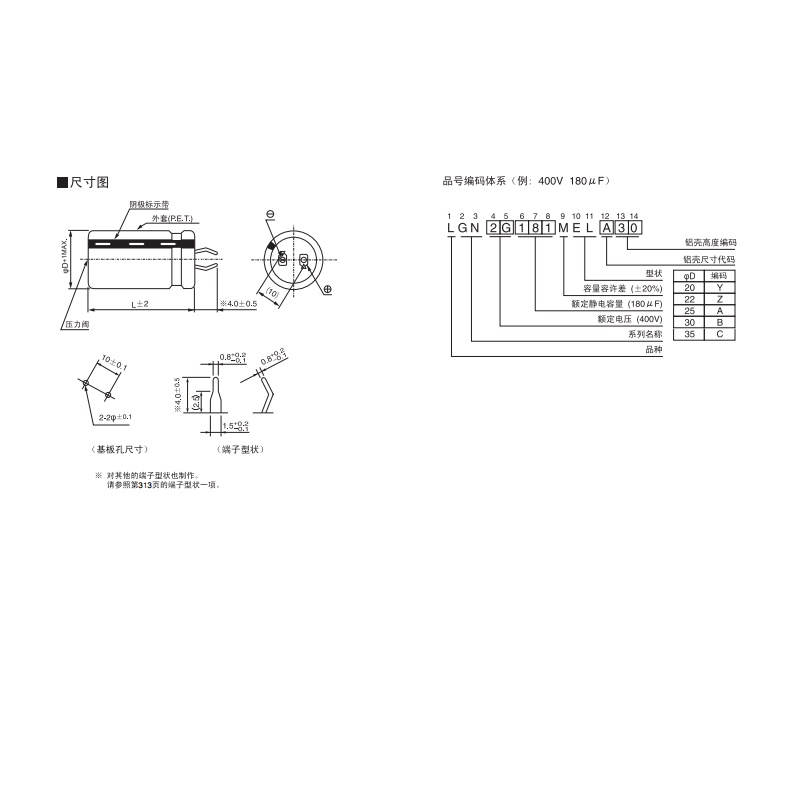 Tụ Điện 500v220uf 25X50 Nike Kang 220UF 500V 25 * 50 Điện Áp Cao 105 Độ