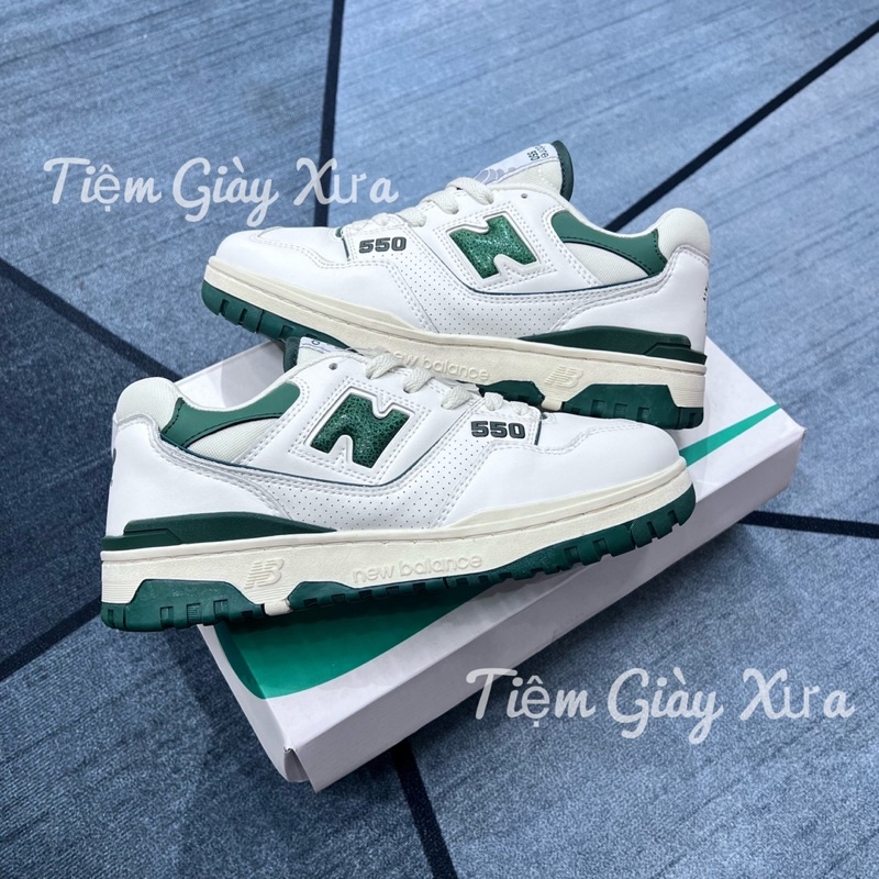 Giày Sneaker NB550 New Balance Aimé Leon Dore x NB 550 'Green Yellow'