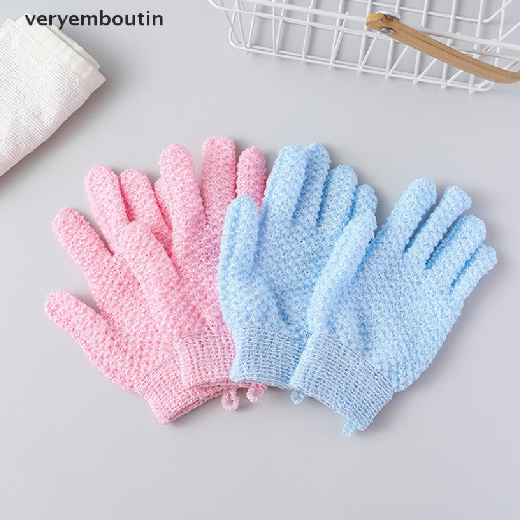 1 Đôi Găng tay đi tắm Năm Ngón Tiện Lợi