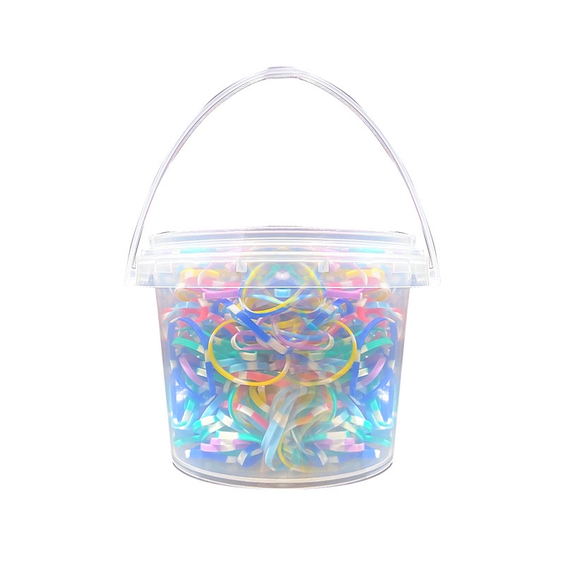 Set 2000 Dây Thun Buộc Tóc Nhiều Màu Dễ Thương Cho Bé Gái