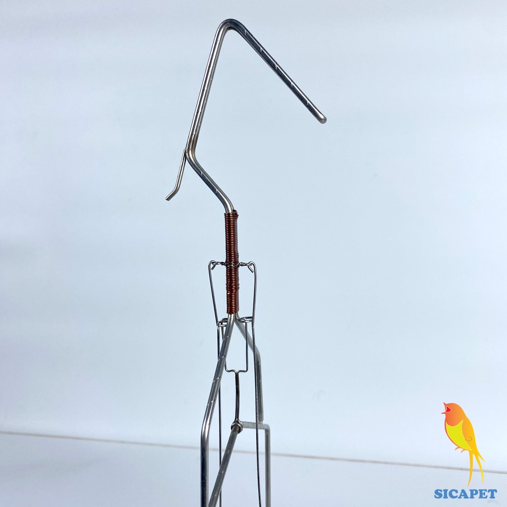 Lồng bẫy chim chào mào - chích chòe, Lồng bẫy chim khuyên, Bẫy chào mào chất liệu INOX không rỉ SICAPET