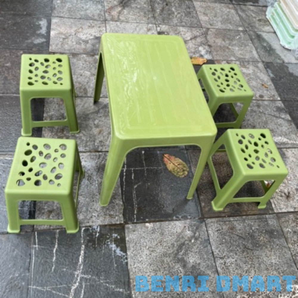 combo 5 ghế nhựa trà chanh, ghế nhựa ngồi vỉa hè nhựa eccox cao cấp