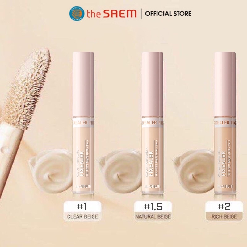 Kem Che Khuyết Điểm The SAEM Cover Perfection Fixealer (6.5g)