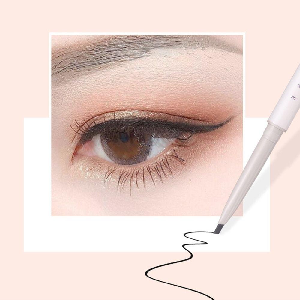 OCEANMAP Bút Kẻ Mắt Dạng Gel Màu Đen / Nâu Mượt Mà Chống Nước Chống Nhòe Tự Nhiên Phong