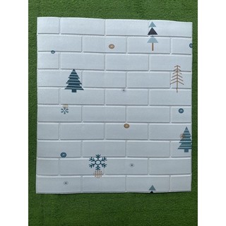 [Giá Rẻ 3mm ] Xốp 3D Dán Tường 70cm x 77cm
