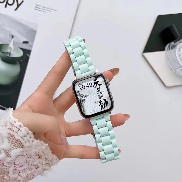 Dây Đeo Thay Thế Bằng Nhựa Resin Màu Kẹo Cho Đồng Hồ Thông Minh Xiaomi Mi Watch Lite Redmi Watch 2 Lite