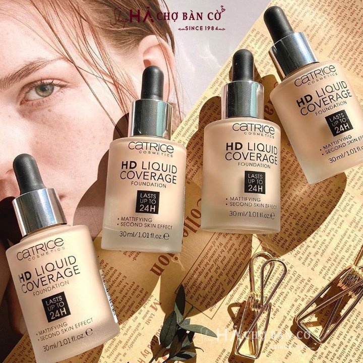 Kem Nền CATRICE - HD Liquid Coverage Foundation 30ml
