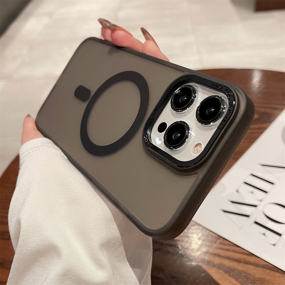 Ốp Điện Thoại iPhone 14 13 12 11 Pro max 14 plus case ốp lưng điện thoại i phone 14 13 12 11 promax Khung Kim Loại Từ Tính Bảo Vệ camera Chống Sốc Sang Trọng Cho iP 13 11 12 14 Pro Max 14Plus