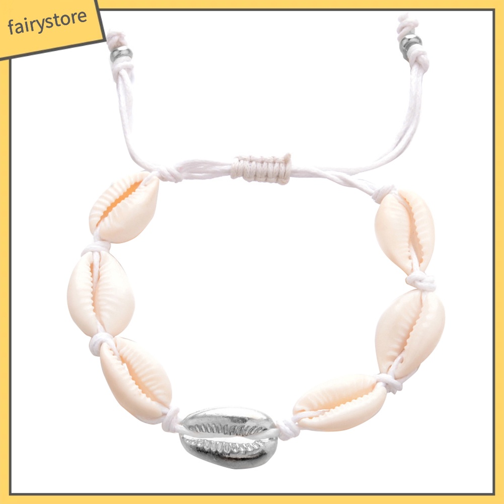 Vòng Đeo Chân Họa Tiết Vỏ Sò Phong Cách Boho Thời Trang Dành Cho Nữ [Fairy1] [Fairy1]