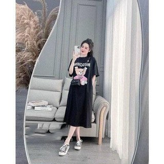 [ VCT137 ] Váy thun cotton gấu Moschino