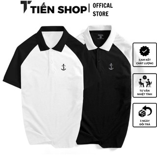 Áo polo nam nữ, Áo thun ngắn tay Tiến shop lịch lãm vải CVC cá sấu Áo thun nam nữ
