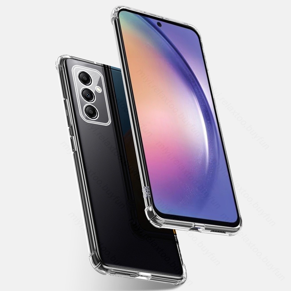 Samung A54 5G Case Transparent Soft Silicone Shockproof Bumper Fundas Para For Samsung Galaxy A54 A 54 5G 54A 2023 SM-A546B 6.4"