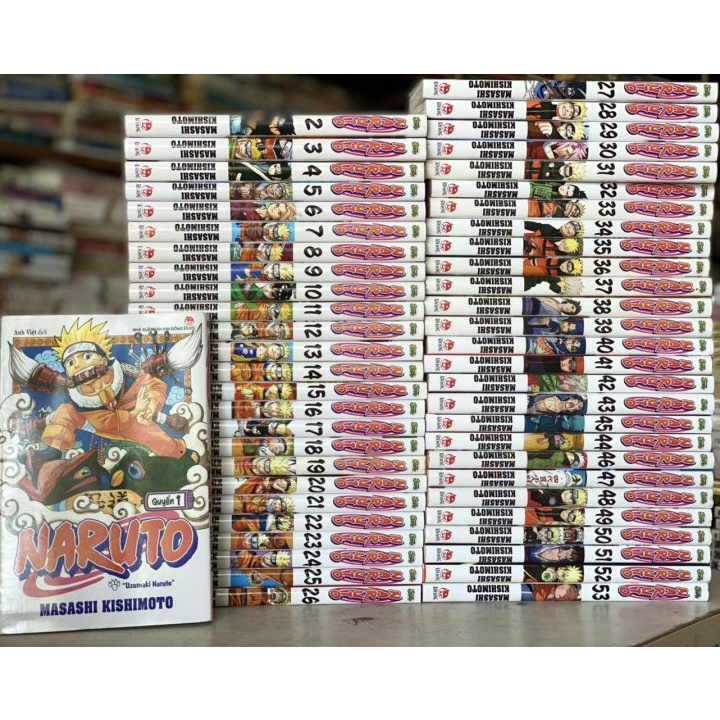 Truyện tranh - Trọn bộ 72 tập: Naruto - Kim Đồng