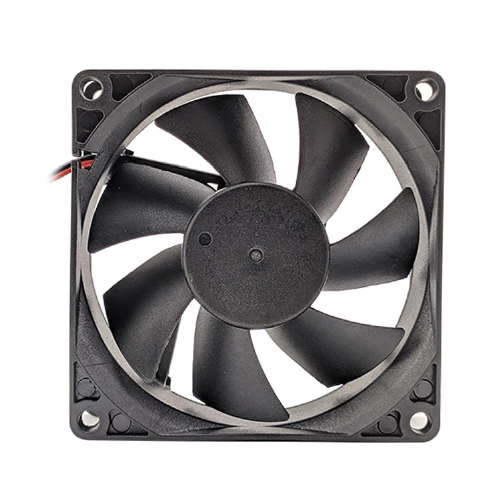 Quạt làm mát CPU LENOVO hình vuông bằng nhựa màu đen 80mm DC 12V chuyên dụng