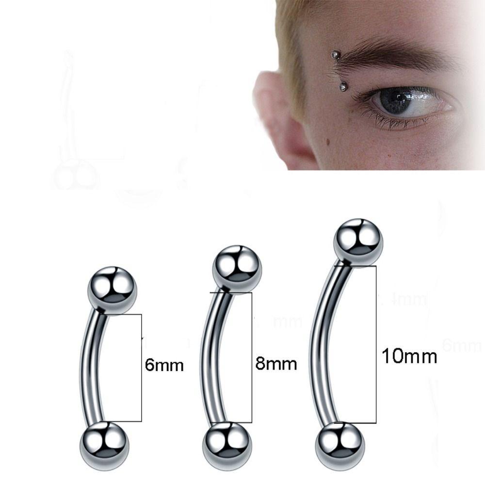 LOMBARD Khuyên Kẹp Môi / Cơ Thể Không Cần Khoan Lỗ Phong Cách Punk Cá Tính Dành Cho Nữ