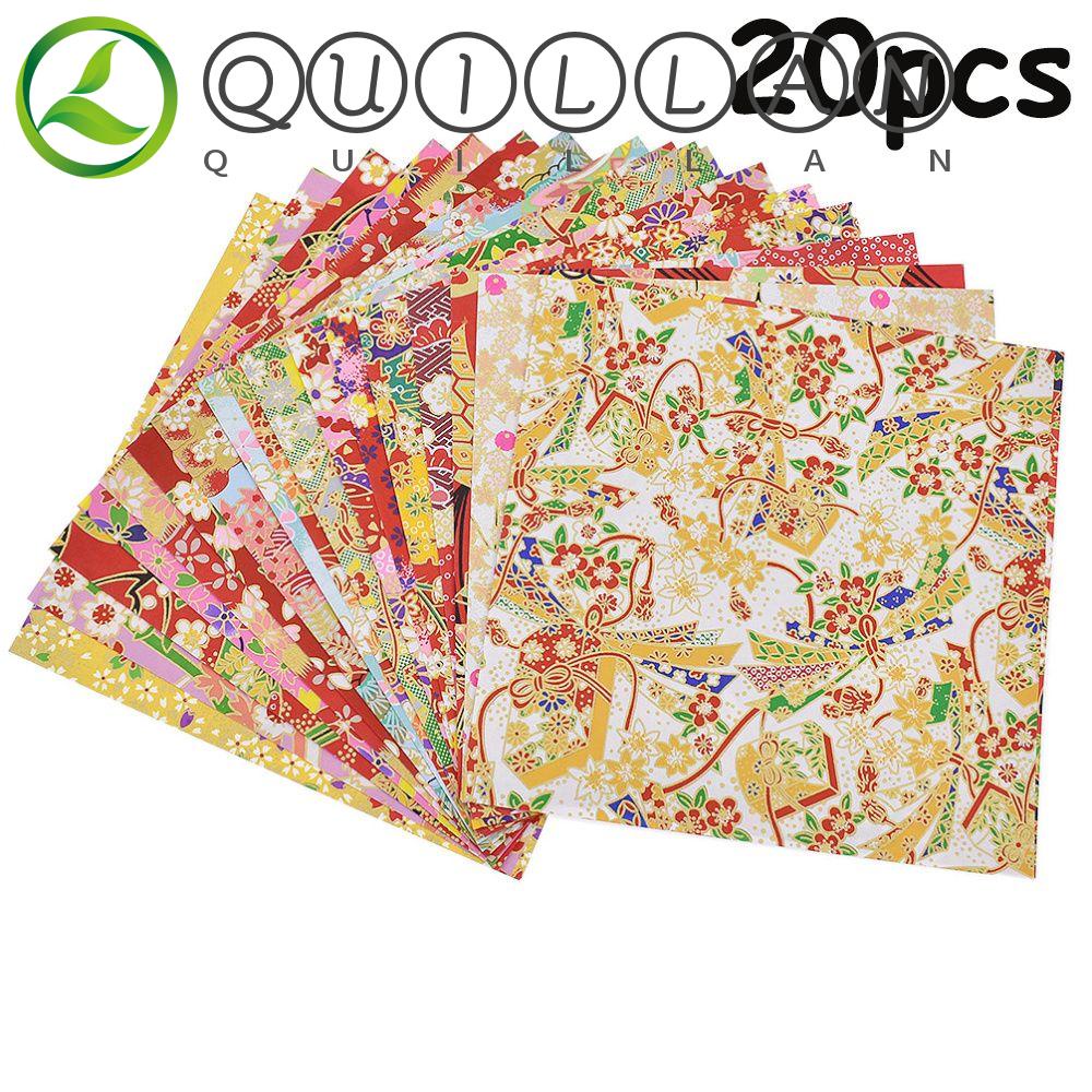 Giấy Xếp Hình Origami Độc Đáo Cho Bé|Phụ Kiện Trang Trí Sổ Lưu Niệm Hình Hoa Và Chim Hạc Gấp Gọn Thân