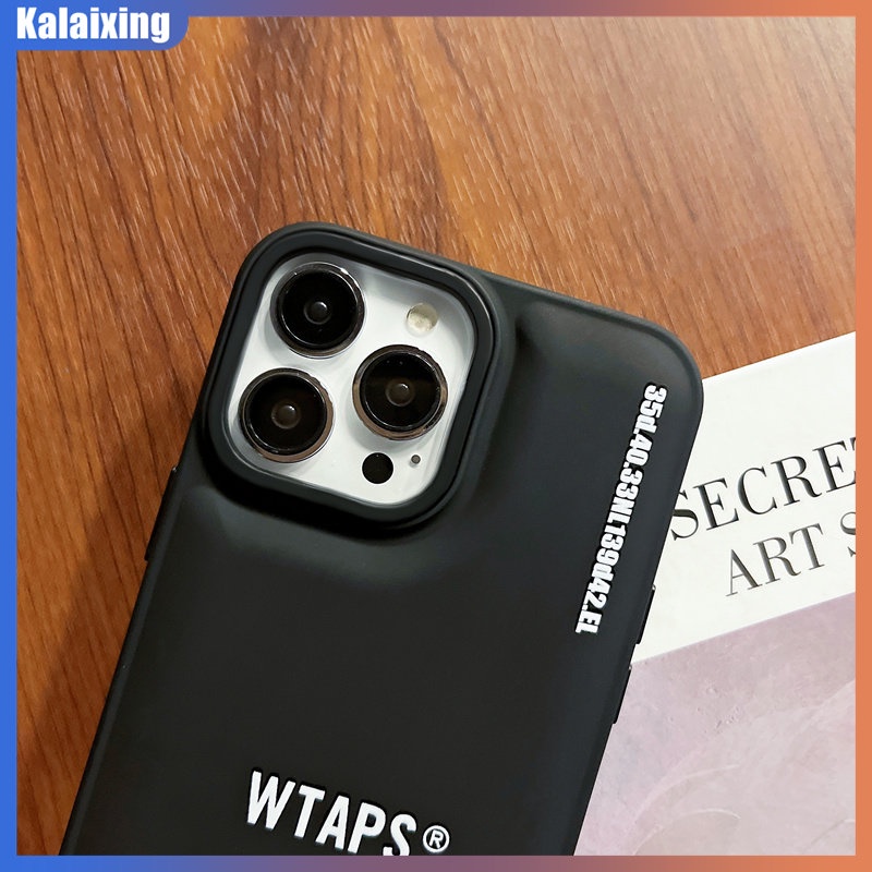 Ốp Điện Thoại Mềm Họa Tiết Puff WTAPS Cho iPhone 14 Pro Max 13 12 11 Pro Max