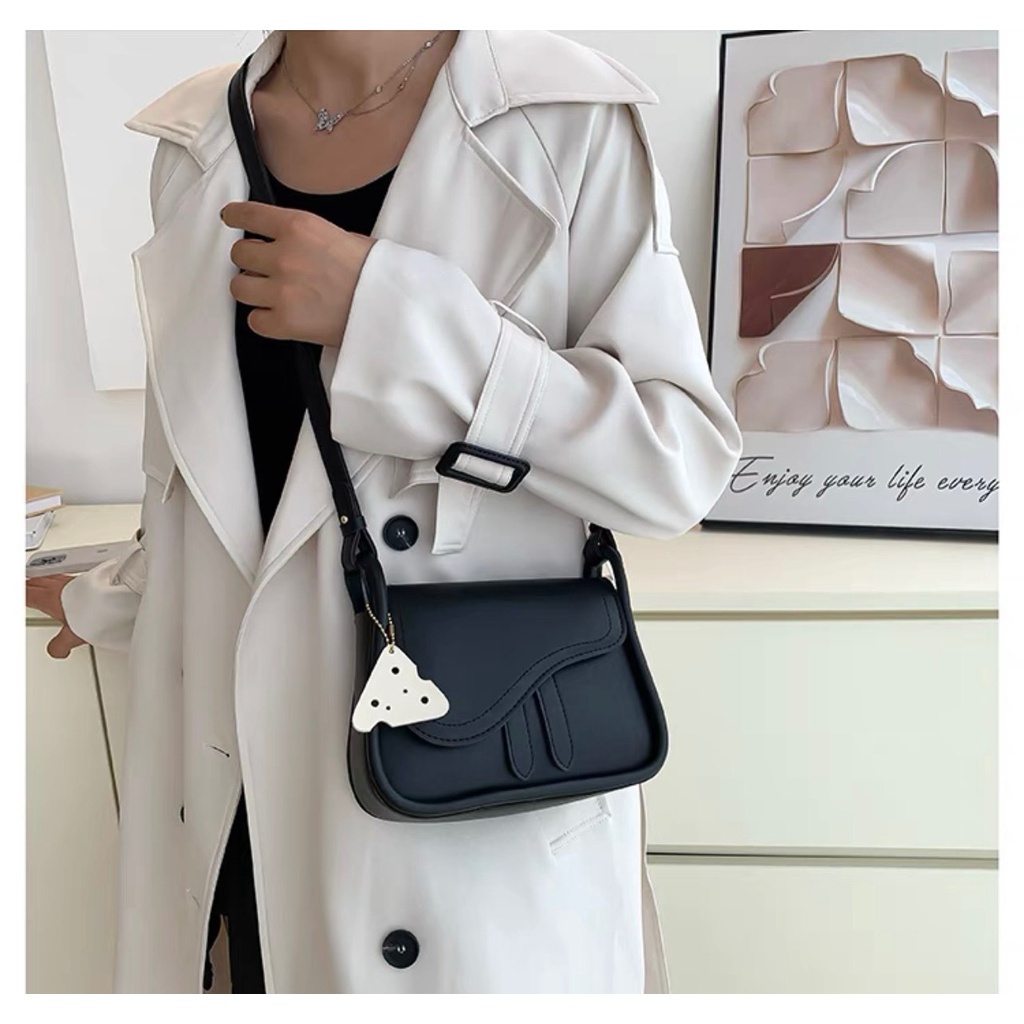 Túi Đeo Chéo Túi Đeo Vai Đi Chơi Thời Trang Phong Cách Hàn Quốc Dây Nhún HouSa037
