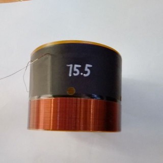 Coil loa bass 75,5 lớp trong lớp ngoài INOUT-Linh kiện thay thế và sửa chữa loa thiết bị âm thanh