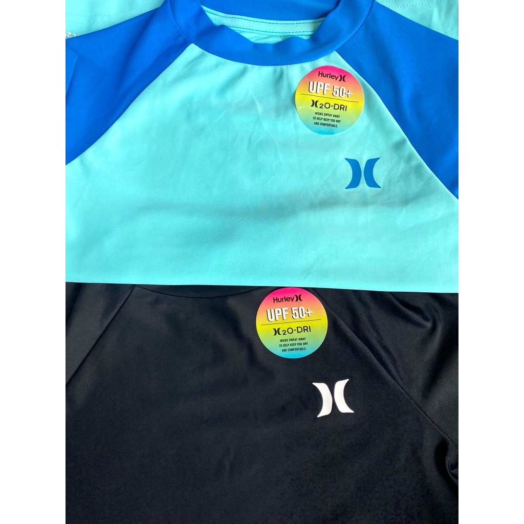 Áo bơi Hurley dài tay chống nắng UPF 50+ nhiều màu BT size 2-16y