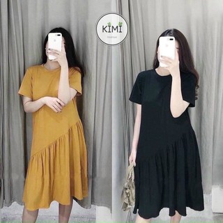 Đầm Váy Suông Siêu Xinh Chất Thun Mã KN10 Siêu Đẹp Hot Hit