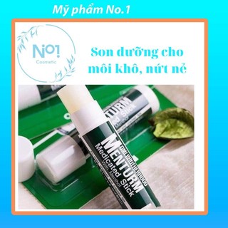 Son Dưỡng Omi Brotherhood Menturm Medicated Stick With Menthol Nhật Bản 4g - Dành Cho Môi Khô Và Nứt Nẻ