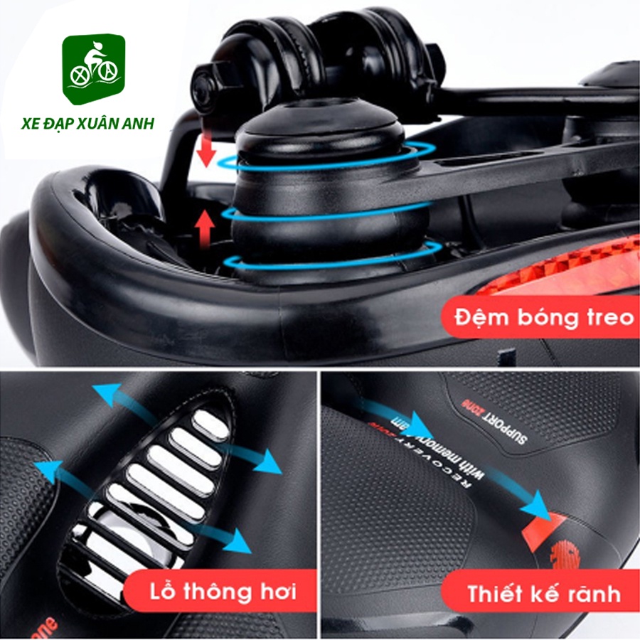 Yên Xe Đạp Siêu Êm Có Cảnh Báo ZONE