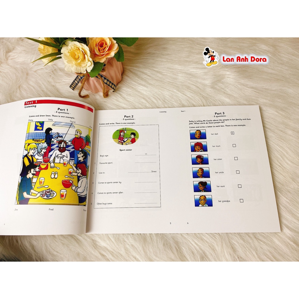 Cuốn Cambridge Mover 1234 - gộp